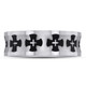 8mm Men's Cross Titanium Ring Wedding Band product