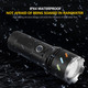 30W LED Flashlight High Power USB Rechargeable 800 Meters Torch Light High Lumens Camping Linterna Outdoor Use product