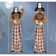 Halloween Animatronic Haunted Woman with Pop-up Head & Control Button product