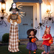 Halloween Animatronic Haunted Woman with Pop-up Head & Control Button product