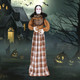 Halloween Animatronic Haunted Woman with Pop-up Head & Control Button product