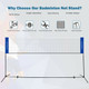Goplus Portable 13.8' x 5' Volleyball and Badminton Training Net product