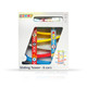 3D Wooden Zig-Zag Racetrack Sliding Tower with 6 Toy Cars product