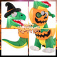 6-Foot Blow-up Inflatable Pumpkin Dinosaur Yard Decoration with LEDs product