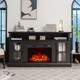 Fireplace TV Stand for TVs up to 65" with Side Cabinets and Remote product