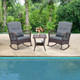 3- Piece Patio Rocker Set with Coffee Table product