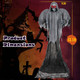 12.1Ft Halloween Decoration Hanging Skeleton Ghost  product