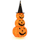 5FT Lighted Collapsible Stacked Pumpkins Halloween Decoration  product