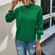 Women's Mock Neck Classic Sweater product