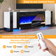 36-Inch 5,000 BTU Electric Fireplace with LED Light Strips product