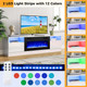 36-Inch 5,000 BTU Electric Fireplace with LED Light Strips product