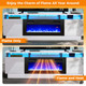36-Inch 5,000 BTU Electric Fireplace with LED Light Strips product
