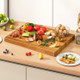 24-Inch Reversible Teakwood Cutting Board with Handle product