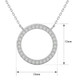 18-Inch 1/4-Carat Diamond Circle Necklace product