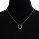 18-Inch 1/4-Carat Diamond Circle Necklace product