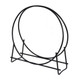 40-Inch Tubular Steel Log Hoop Firewood Storage Rack product
