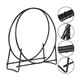 40-Inch Tubular Steel Log Hoop Firewood Storage Rack product