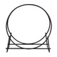 40-Inch Tubular Steel Log Hoop Firewood Storage Rack product