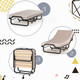 Rollaway Folding Bed with Memory Foam Mattress product