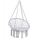 Handwoven Hanging Macramé Hammock Chair Swing product