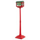 59-Inch Christmas Street Lamp with Sound-Activated Snow Globe Lantern product