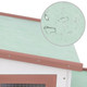 Outdoor Large Rabbit Hutch Brown and White 80.3"x17.7"x33.5" Wood product