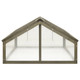Greenhouse Gray 44.8"x31.4"x19.6" Firwood product