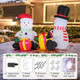 5-Foot Cute Blow-up Snowman Christmas Inflatables with Gift Boxes product