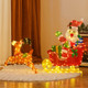 Lighted Christmas Santa Claus and Reindeer with Sleigh product