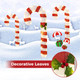 31.5" Pre-Lit Candy Canes Christmas Decorations (3-Pack) product