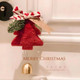 Christmas Tree Ornament with Star Bell, 4 ct. product