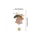 Christmas Tree Ornament with Star Bell, 4 ct. product