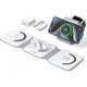 Foldable 3-in-1 Wireless Charging Station for Multiple Devices product