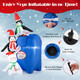 6ft Christmas Blow-up Pre-Lit Letters to Santa Mailbox Decor  product