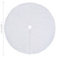 Christmas Tree Skirt White 48" Faux product