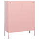 Storage Cabinet Pink 31.5"x13.8"x40" Steel product