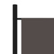 5-Panel Room Divider Anthracite 98.4"x70.9" product