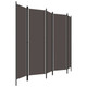 5-Panel Room Divider Anthracite 98.4"x70.9" product