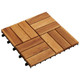 Decking Tiles 11.8"x11.8" Acacia Set of 20 product