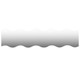 Wall Mirrors 4 pcs 39.4"x9.1" Wave Glass product