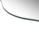 Wall Mirrors 4 pcs 39.4"x9.1" Wave Glass product