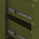 Chest of Drawers Olive Green 31.5"x13.8"x40" Steel product