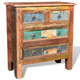 Reclaimed Cabinet Solid Wood with 4 Drawers product