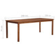 Patio Table 78.7"x39.4"x29.1" Solid Acacia Wood product