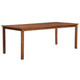 Patio Table 78.7"x39.4"x29.1" Solid Acacia Wood product