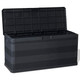 Patio Storage Box Black 46.1"x17.7"x22" product