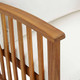 Patio Chairs with Cushions 2 pcs Solid Acacia Wood product