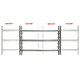 Adjustable Security Grille for Windows with 3 Crossbars 39.4"-59.1" product