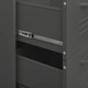 Drawer Cabinet Anthracite 31.5"x13.8"x40" Steel product