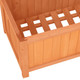 Garden Trellis Planter Brown 27.6"x11.8"x53.1" Solid Firwood product